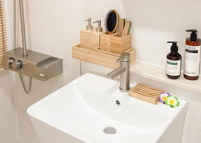 3-min Walk From Achasan Station, 2-bedroom Bali Mood With Hinoki Aroma Villa Seúl